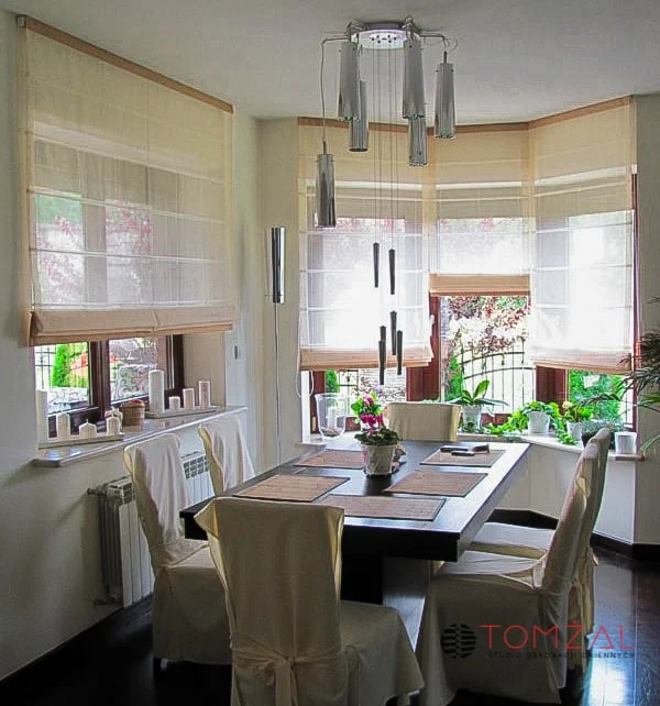 Rolety rzymskie do salonu