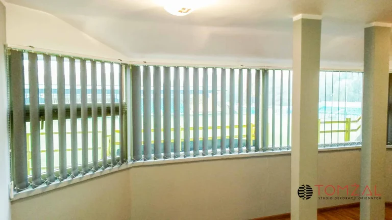 żaluzje pionowe, dzień i noc, Katowice