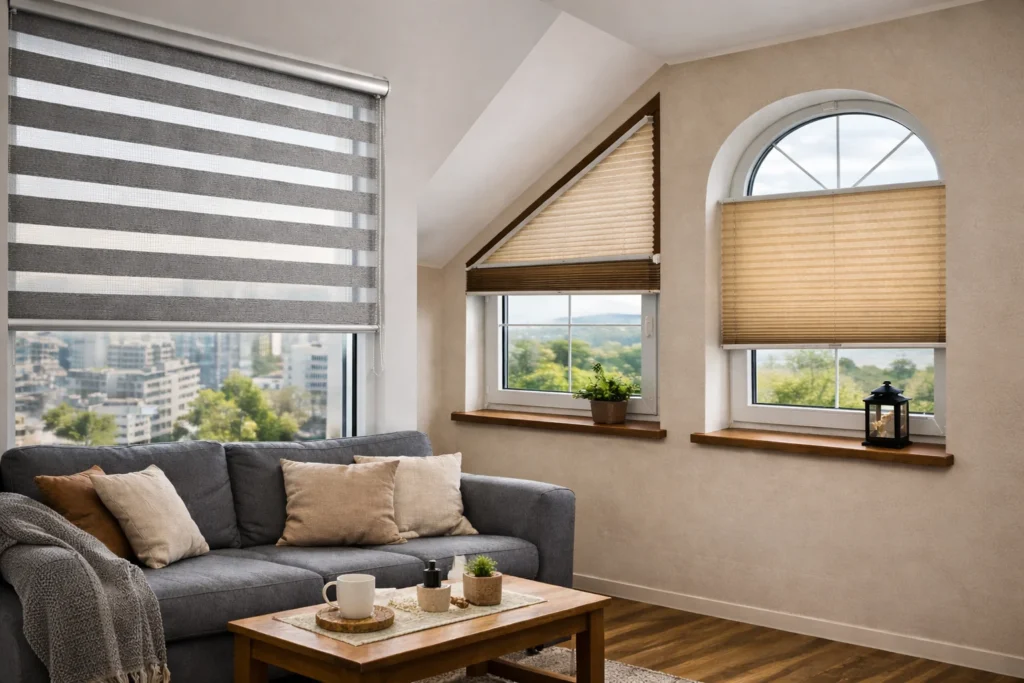 Nowoczesne rolety dzień/noc i plisy – jak idealnie regulować światło w domu i mieszkaniu