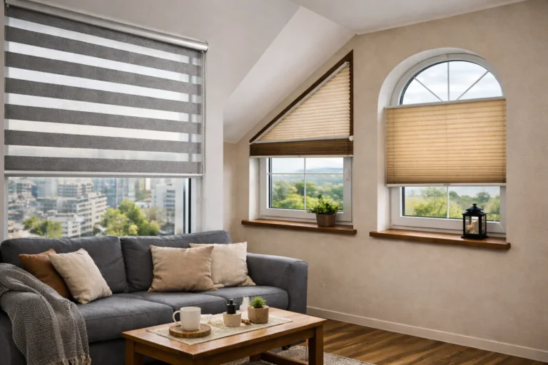 Nowoczesne rolety dzień/noc i plisy – jak idealnie regulować światło w domu i mieszkaniu