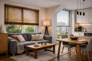 Żaluzje drewniane i aluminiowe – jak wybrać najlepsze osłony dla swojego wnętrza