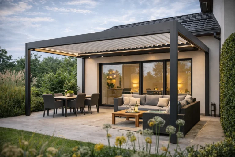 Pergole tarasowe – nowoczesne zadaszenie, które zmienia sposób korzystania z ogrodu